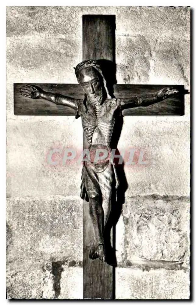 Treguier (Côtes-du-Nord) — Der Christus im Inneren der Kathedrale — Éditeur du Châtel Rouge - Vorderseite