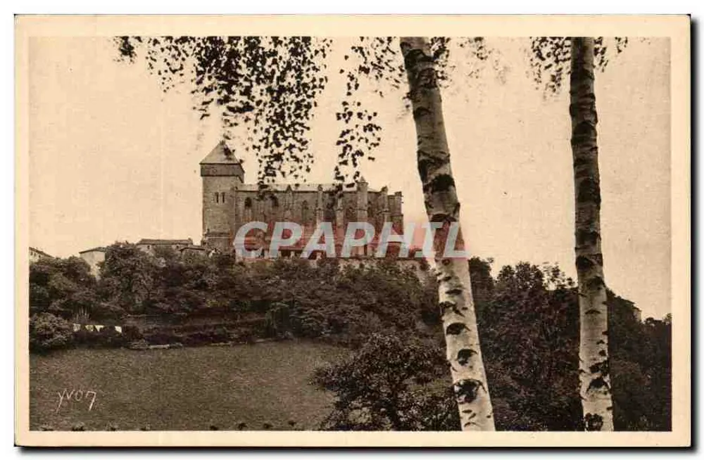A Igreja fortificada de Saint-Bertrand-de-Comminges — Os Pirineus — Edição d'Art YVON - Frente
