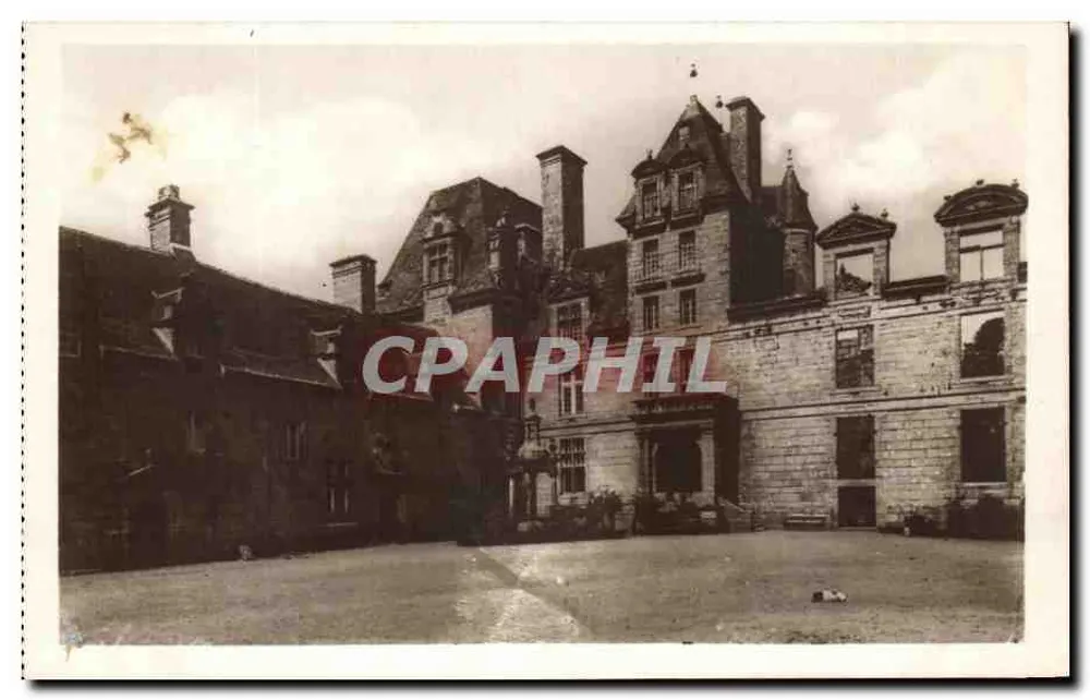Schloss Kerjean - Hauptpavillon — Env. de Saint-Pol-de-Léon (Finistère) — Lévy et Neurden Récits, Imp. Letellier, Paris - Vorderseite