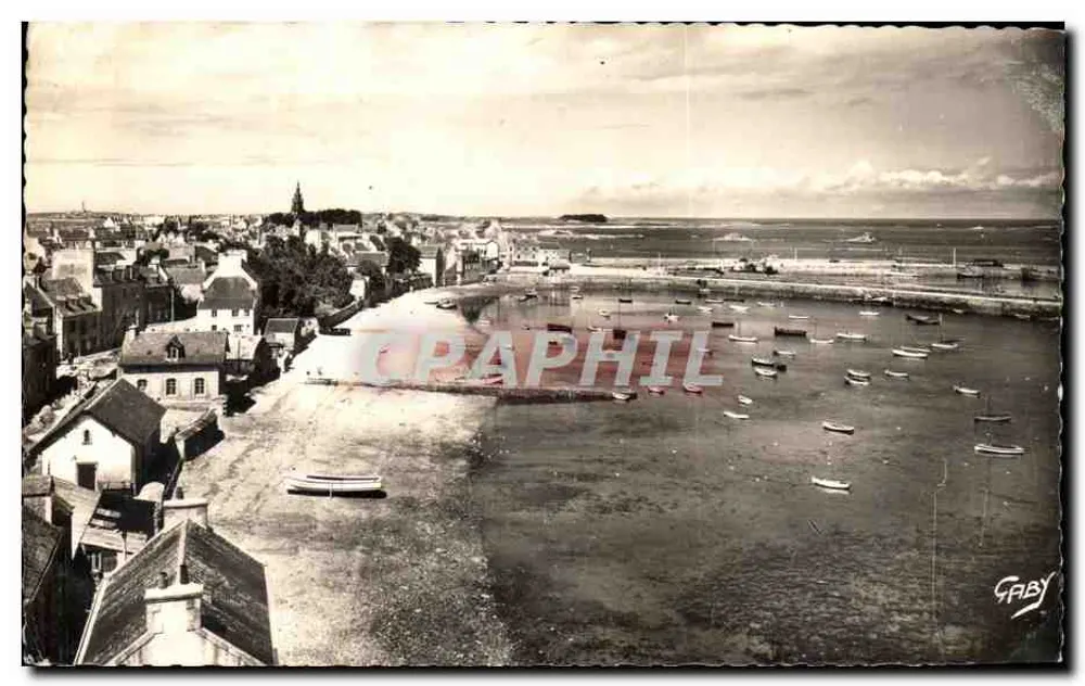 Roscoff (Finistère) — Vista geral do Porto — Edições Gaby - Frente