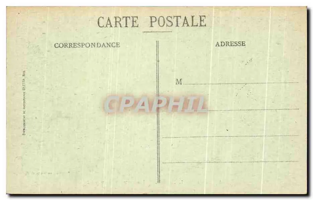 Ilha de Lérins - Castelo de Saint-Honorat — Propriedade exclusiva da Abadia - Verso