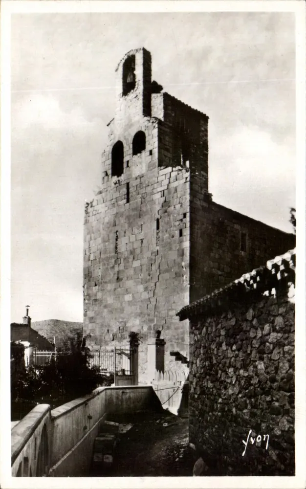 Kirche Saint-Saturnin — Vernet-les-Bains (Pyrénées-Orientales) — Kunstausgabe 'Yv' - Vorderseite