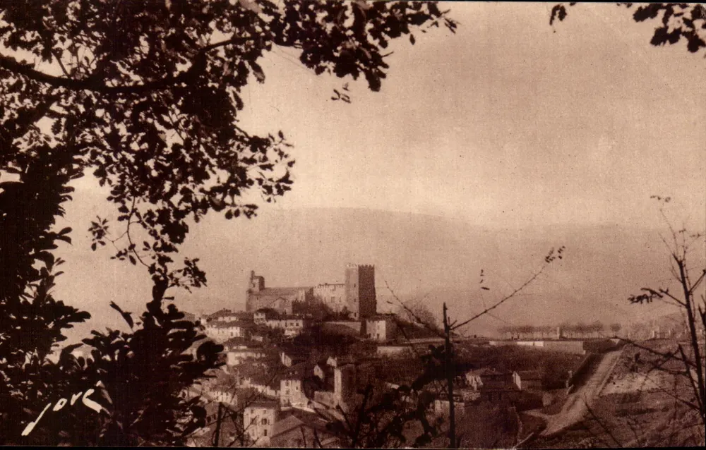 Vernet-les-Bains — Ansicht des alten Vernet — Éditions Jové, Pau (B.P.) - Vorderseite
