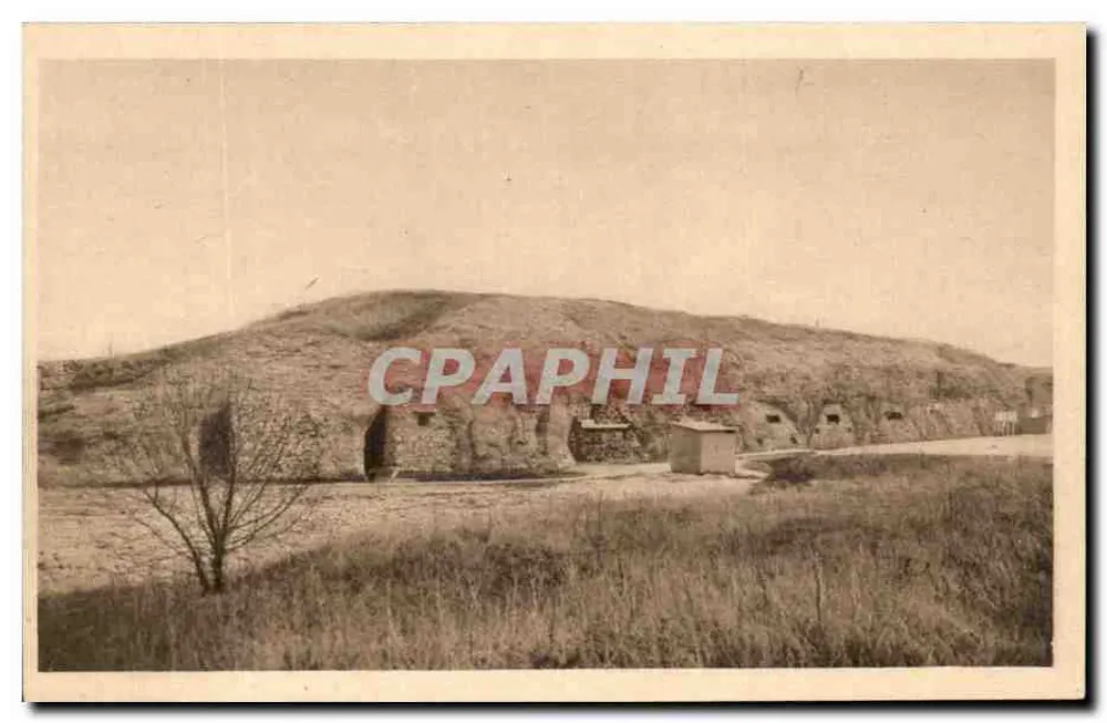 Fort de Vaux — Südseite Richtung Verdun — Verlag nicht sichtbar - Vorderseite