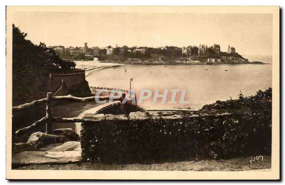 Die Pointe de la Malouine — Dinard (Ille-et-Vilaine) — Les Éditions d'Art YVCN, Paris - Vorderseite