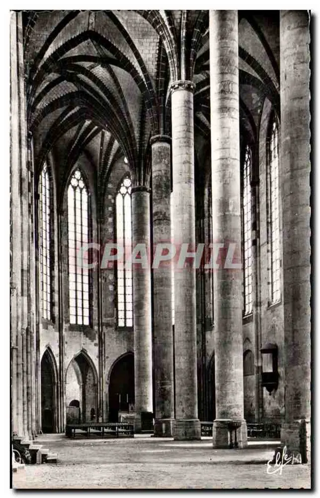 Die Doppelnavis der Kirche der Jakobiner — Toulouse — Zweiter Teil des 13. Jahrhunderts — Verlag: Océan, Toulouse - Vorderseite