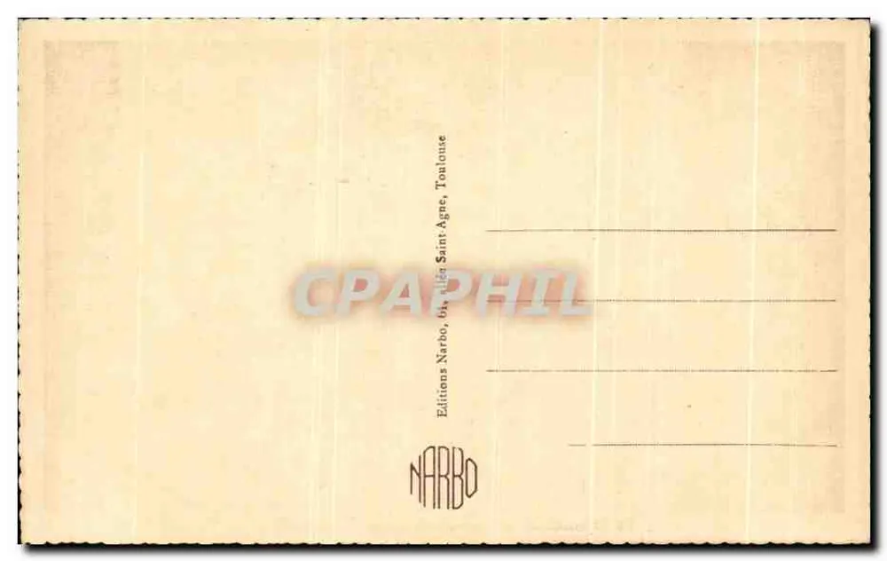 Toulouse — Kapelle des Lycée Les Jacobins — Narbo Editions - Rückseite