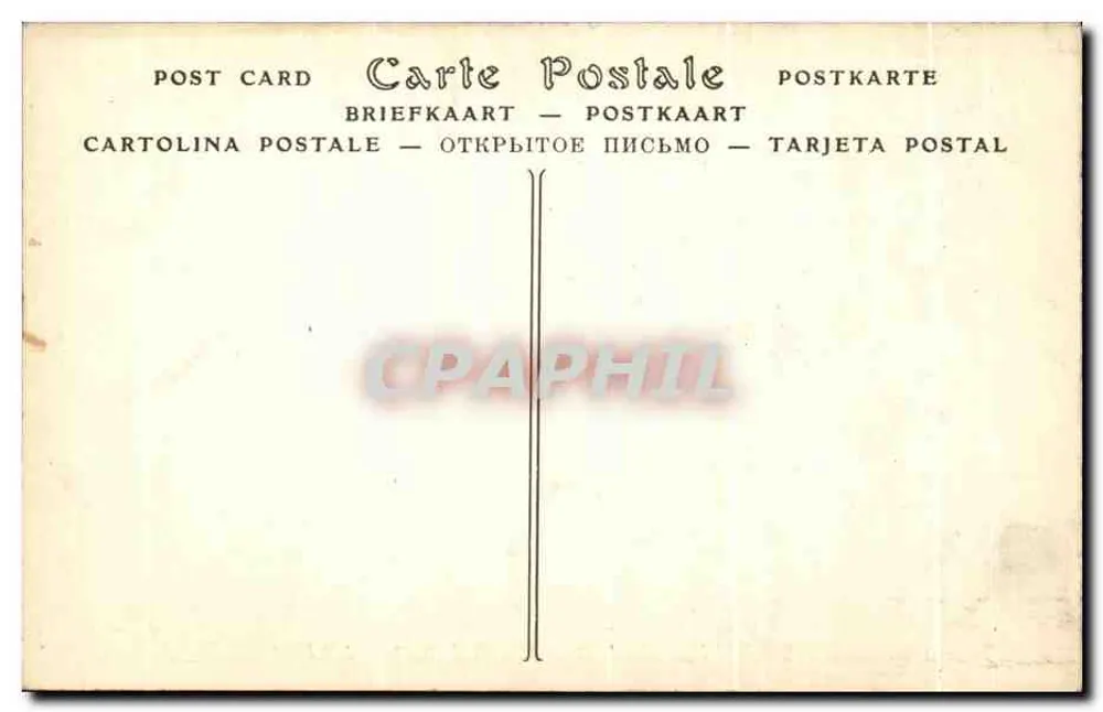 La Pallice-Rochelle — Die Mole an einem Sturmtag — ND Phot. n°208 - Rückseite