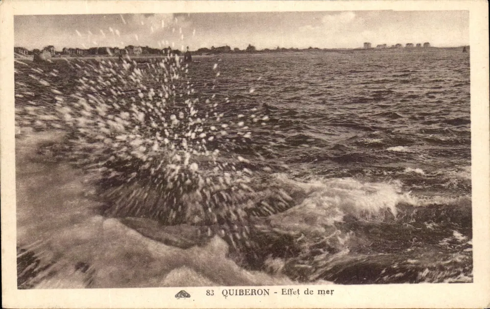 Quiberon — Efeito do mar — série 83 - Frente