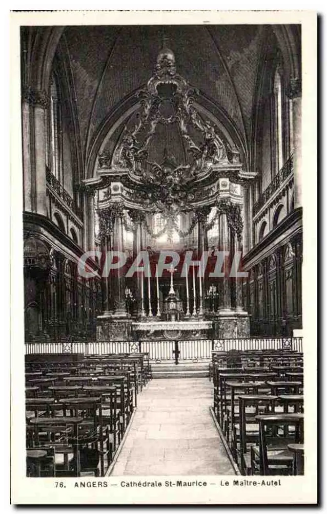 Angers — Kathedrale St-Maurice — Der Meisteraltar - Vorderseite