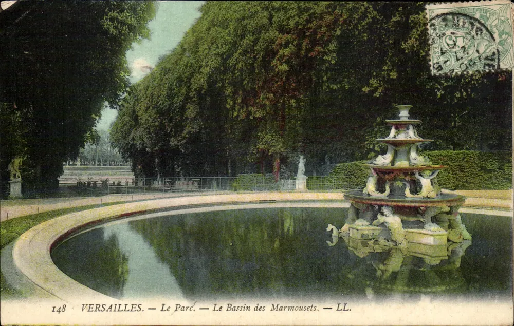 Versailles — Der Park — Der Marmousets-See — LL. — n°148 - Vorderseite