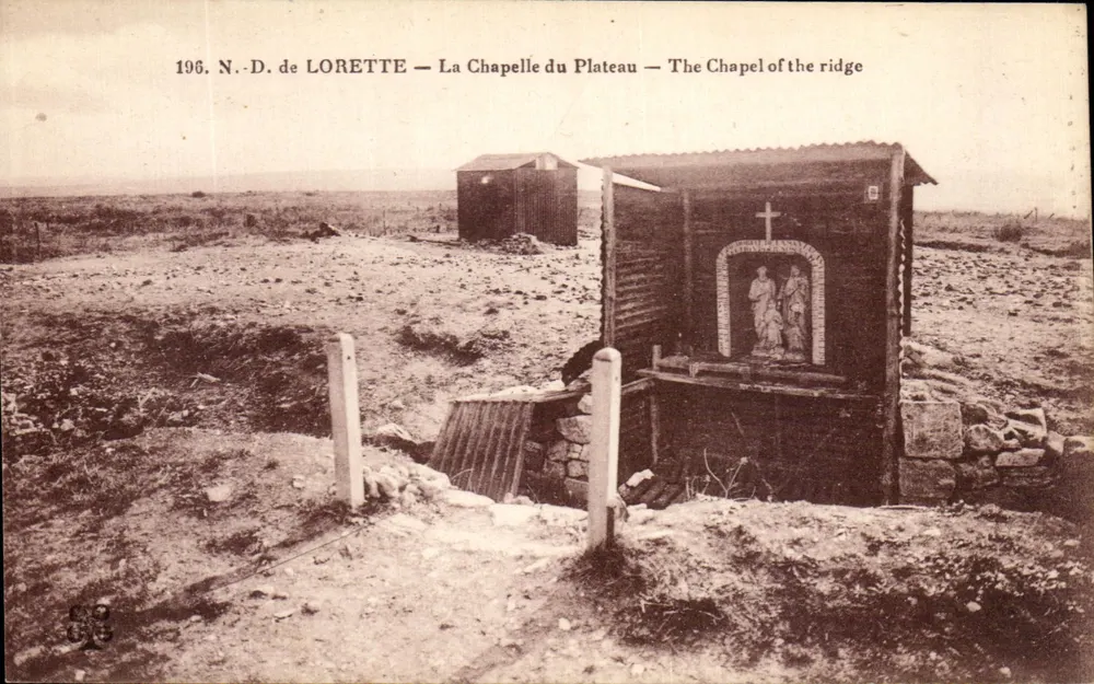 N.-D. de Lorette — Die Kapelle des Plateaus - Vorderseite