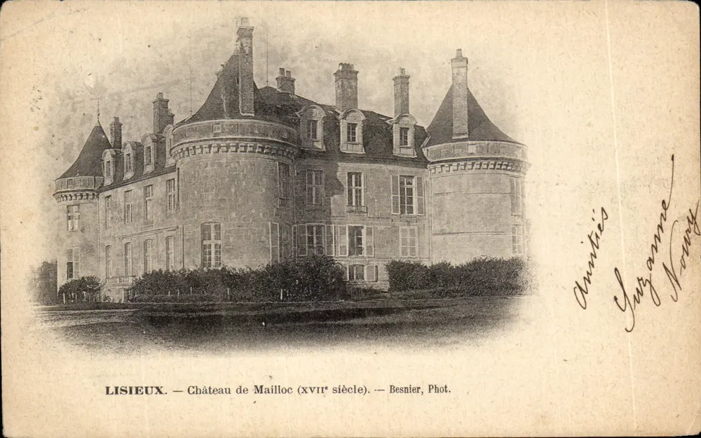 Lisieux — Castelo de Maillot (século XVII) — Besnier, Fot. - Frente
