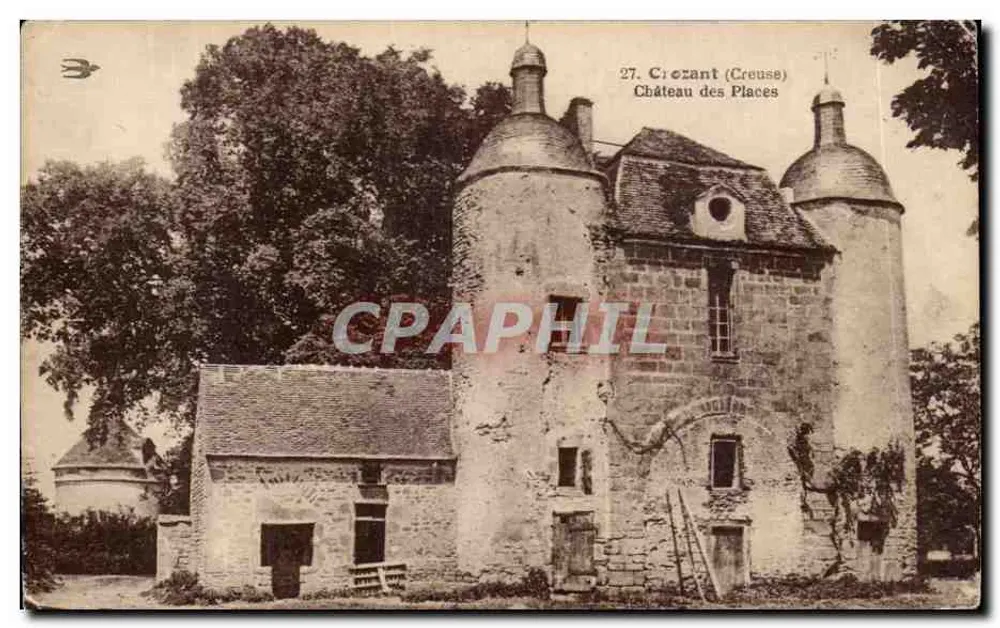 Castelo das Places — Crezant (Creuse) — n°27 - Frente
