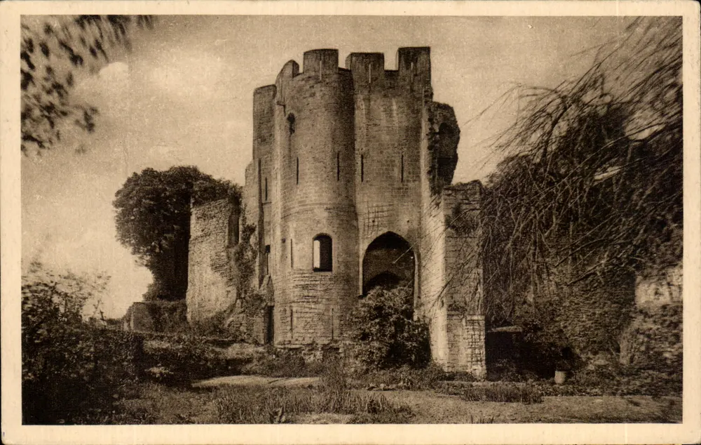 Gisors (Eure) — Die ehemalige Hauptpforte des Schlosses — Zeit von Philippe-Auguste — L. Tournant, Verlag Gisors - Vorderseite