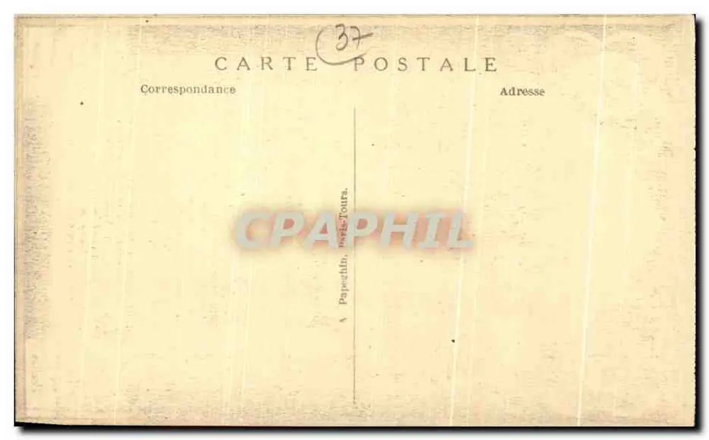 Castelo real de Loches — História e anedotas — A.P. Loches - Verso