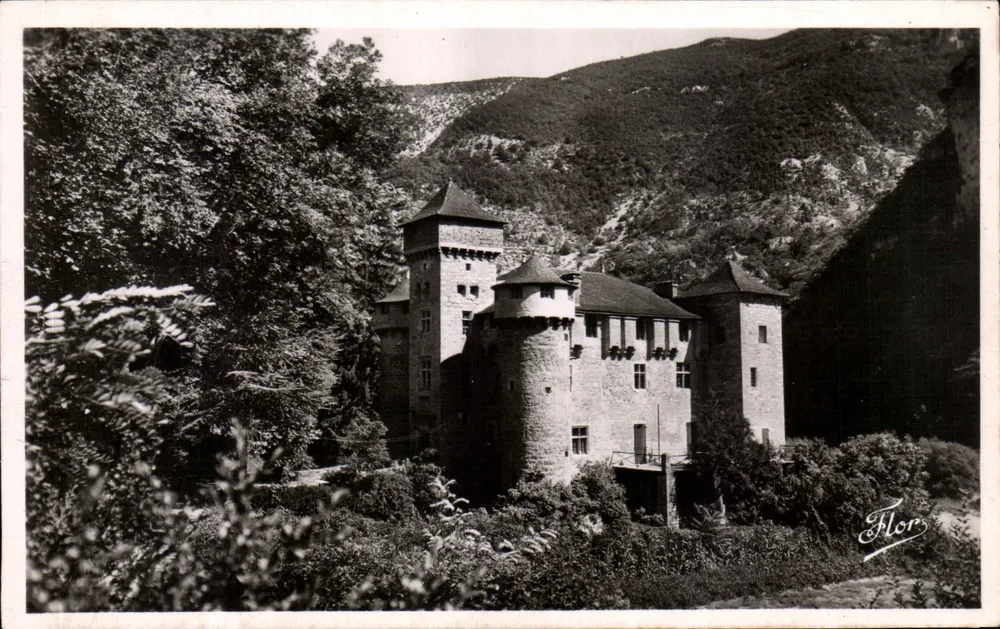 Castelo de La Caze — As Gorges do Tarn — Edições d'Art Marceau Carrière - Frente