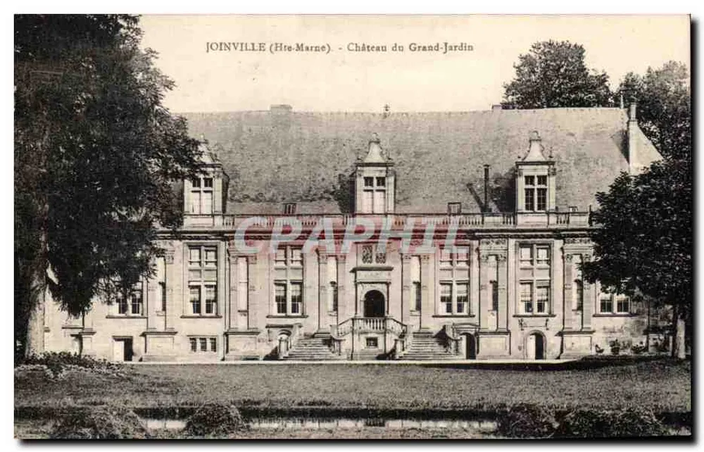 Joinville (Haute-Marne) - Castillo del Grand-Jardin - Anverso