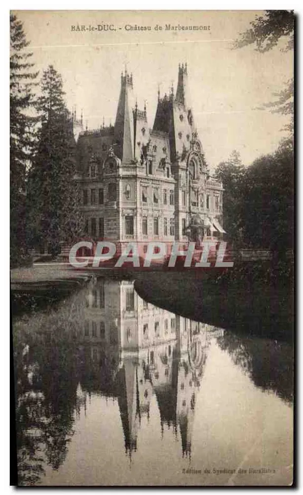 Bâr-le-Duc - Castelo de Marbeaumont — Edição do Sindicato dos Escritores - Frente