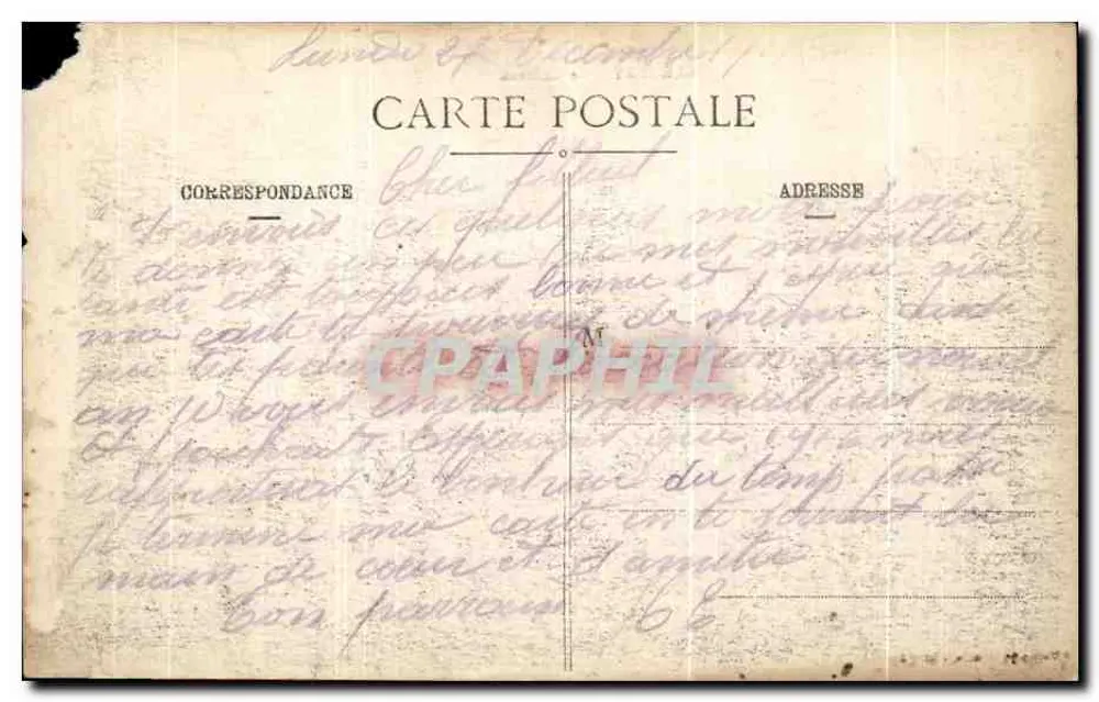 Clémery - Le Château — éditeur Magasins Réunis - Verso
