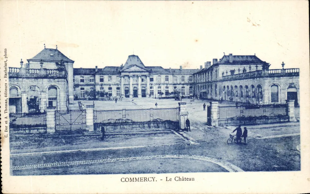 Commercy - O Castelo — C. Dor e A. Thomas, editores, foto Bauldalar - Frente