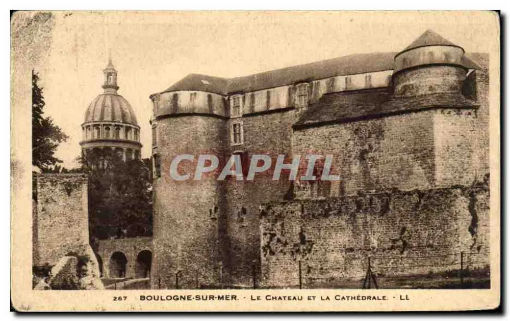 Boulogne-sur-Mer — Schloss und Kathedrale — LL n°267 - Vorderseite