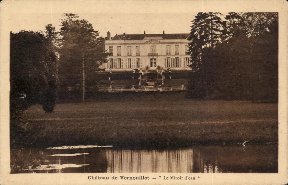 Castillo de Vernouillet — El Espejo de Agua - Anverso
