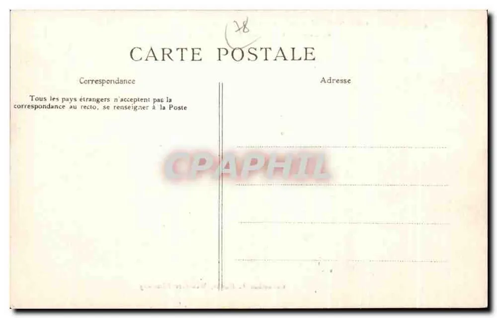 Les Mesnuls (S.-et-O.) — Ansicht des Schlosses und seiner Umgebung in Montfort-l'Amaury - Rückseite