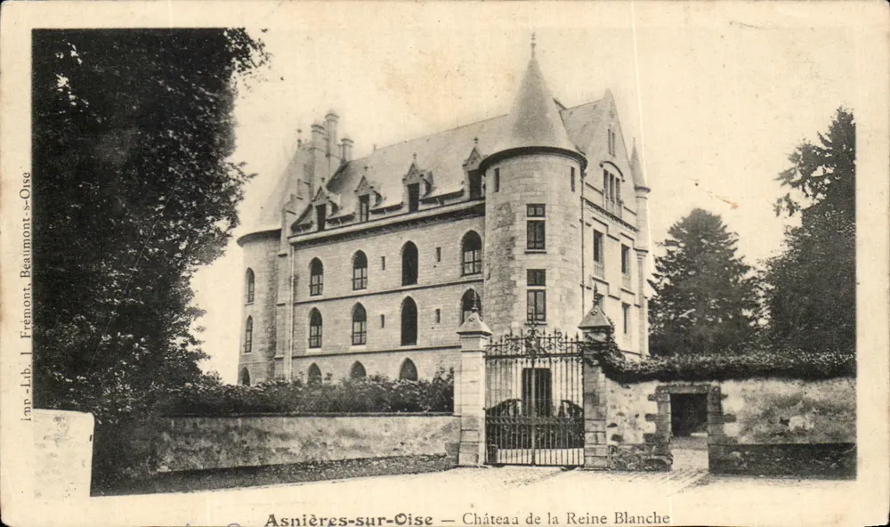 Asnières-sur-Oise — Schloss der Weißen Königin — Fremont Beaumont - Vorderseite