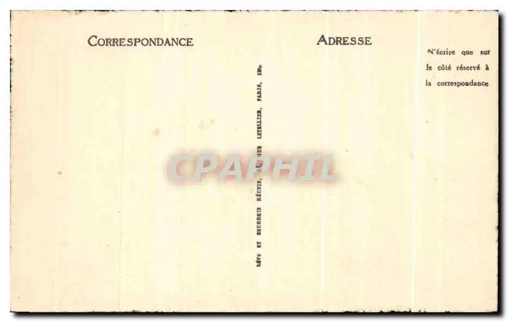 Lyon - Aufzug der Fourvière-Turm, Erzbistum und Basilika von Fourvière — LL, Nr. 285 - Rückseite