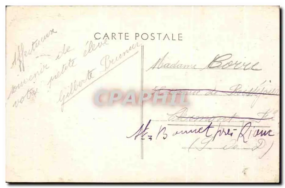 SOULAC-sur-MER (Gironde) — A hora do banho - Verso