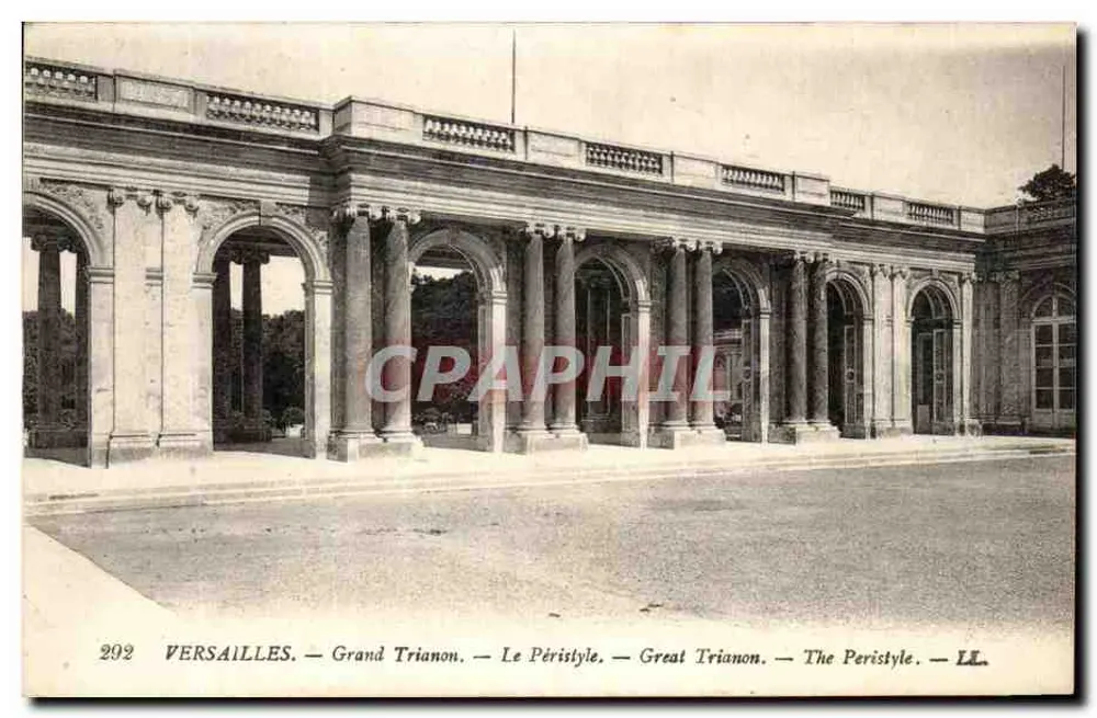 Versailles — Grand Trianon — O Péristilo — LL. — n°292 - Frente