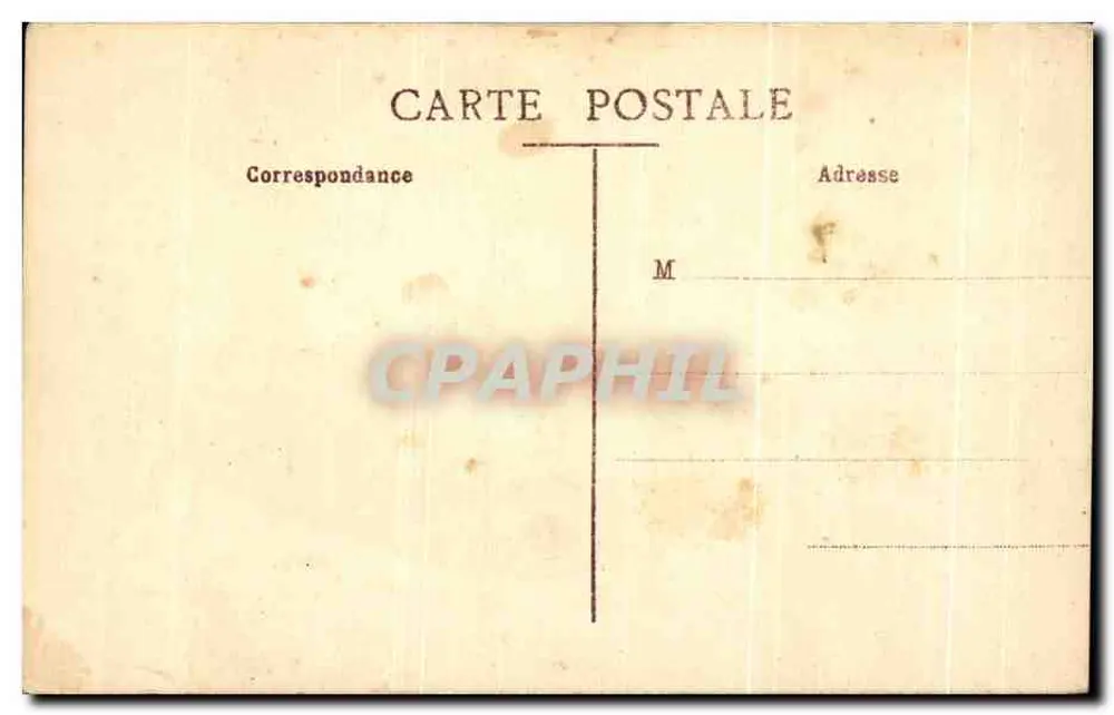 Nossa Senhora de Lourdes — Lembrança de Nossa Senhora de Lourdes — Maison Bouasse-Lebel, Lecène et C°, Paris, n°206 - Verso