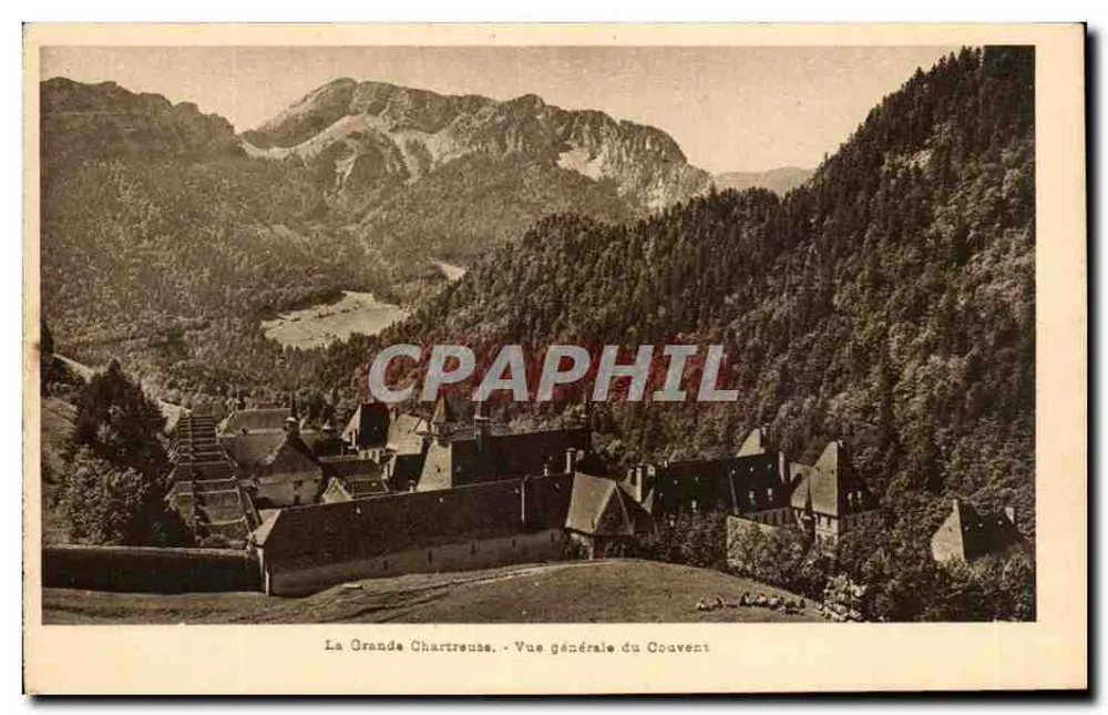 La Grande Chartreuse - Vista geral do Convento — Editor Filinos Martinotto Fares, n° 88 - Frente