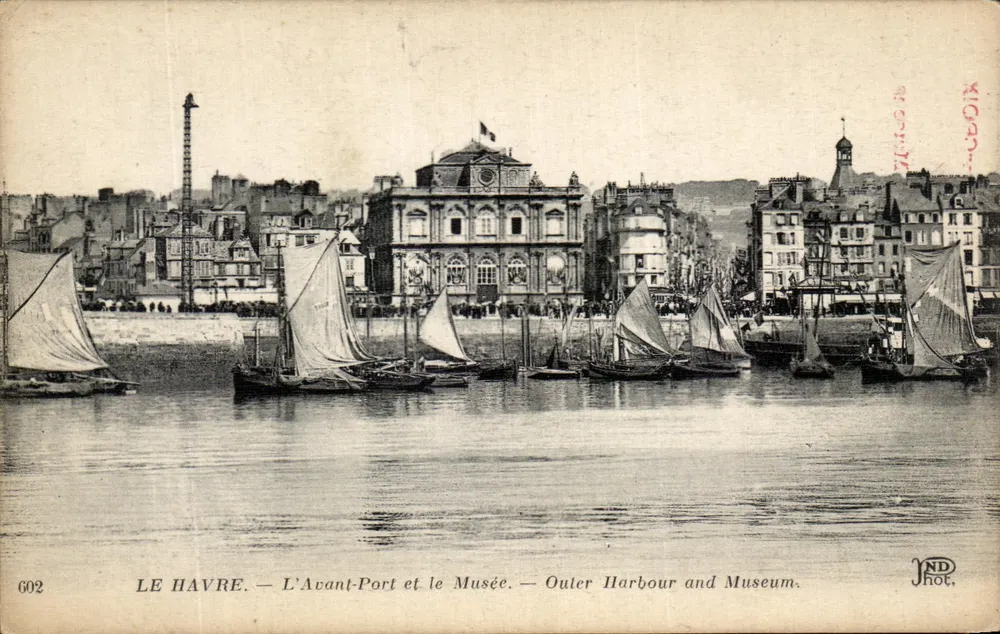 Le Havre — Der Vorhafen und das Museum — Oulter Harbour and Museum — ND Phot. n°602 - Vorderseite