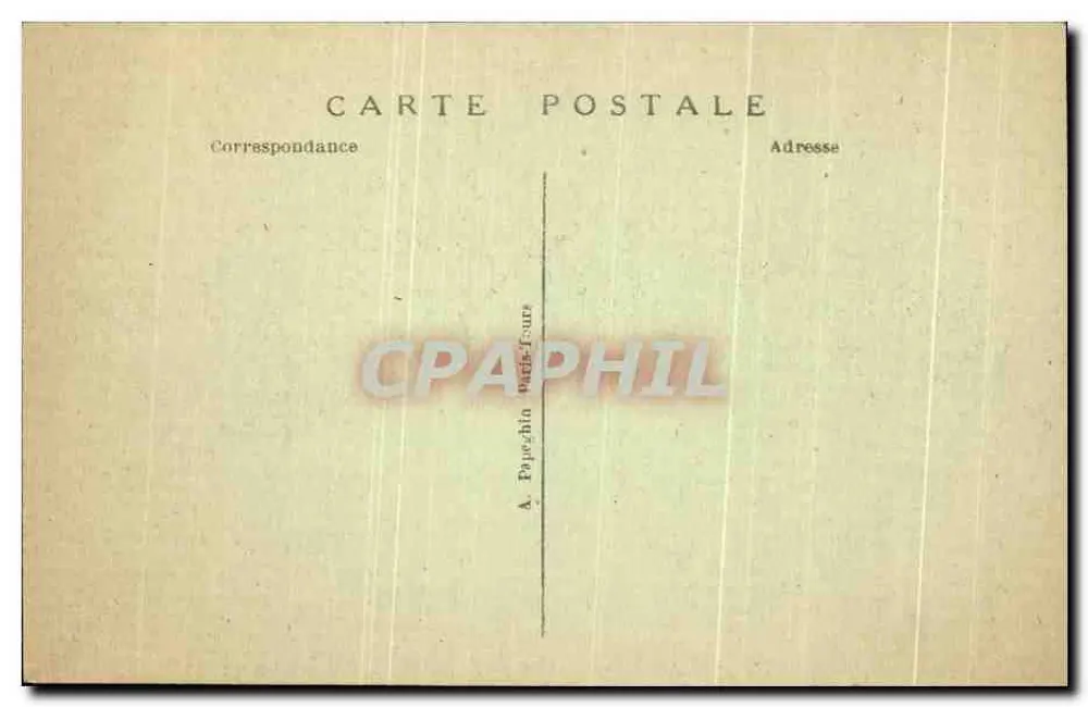 Paris — La Conciergerie und der Pont au Change — A. P. n° 226 - Rückseite