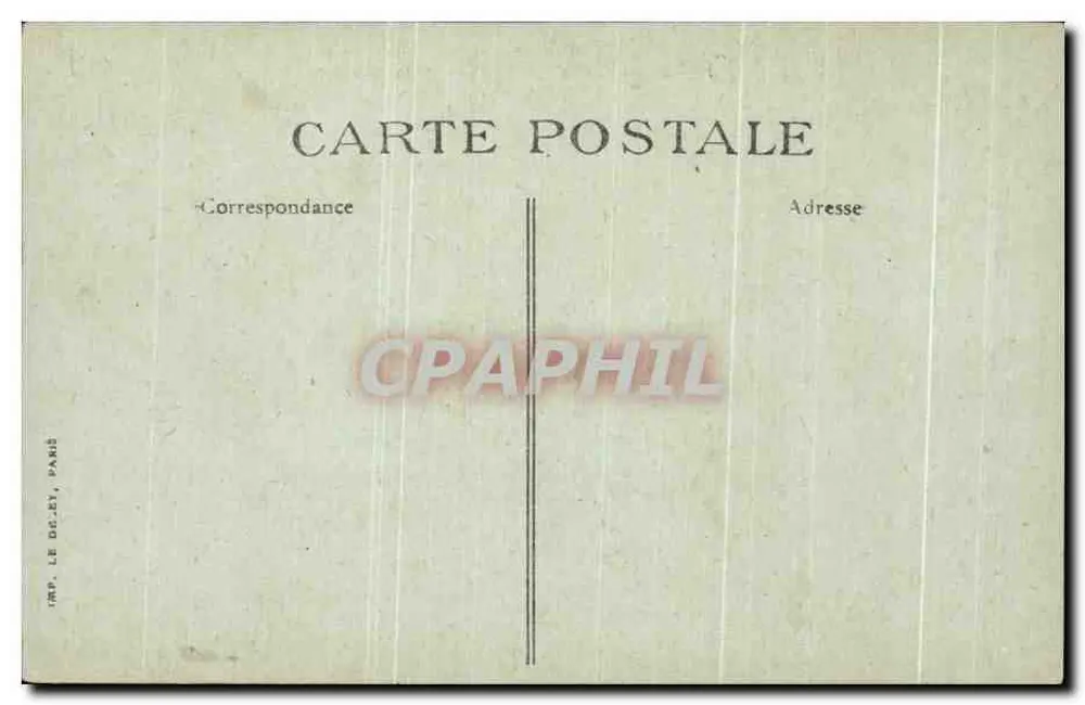Beaugency — Cour de l'Ancien Château - Asile de Vieillards — Verlag Le De-Et, Paris, n°45 - Rückseite