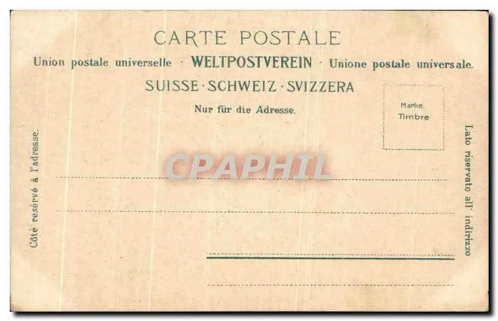 Gotthard-Furka — A Ponte de Tenfels — Verlag der Wahrheit, Pfull, Kirchberg b. Zürich, n° 2822 - Verso
