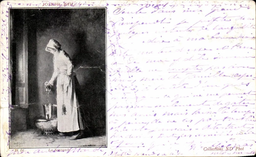 A Servente — Joseph Bau — Collections ND Phot - Frente