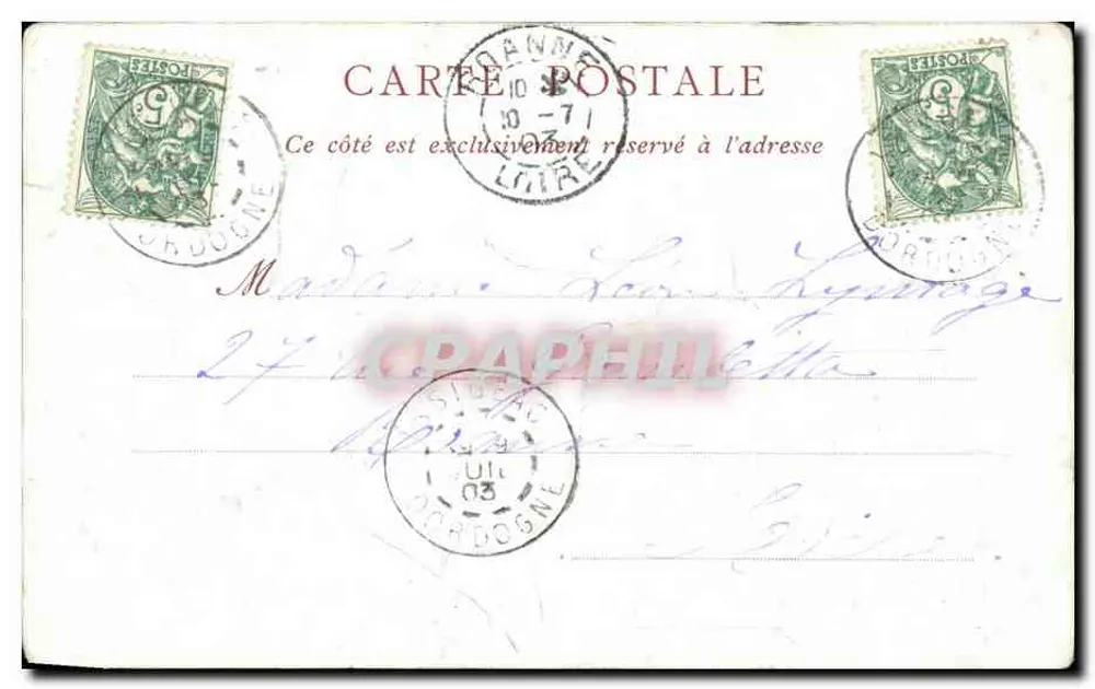 A Servente — Joseph Bau — Collections ND Phot - Verso