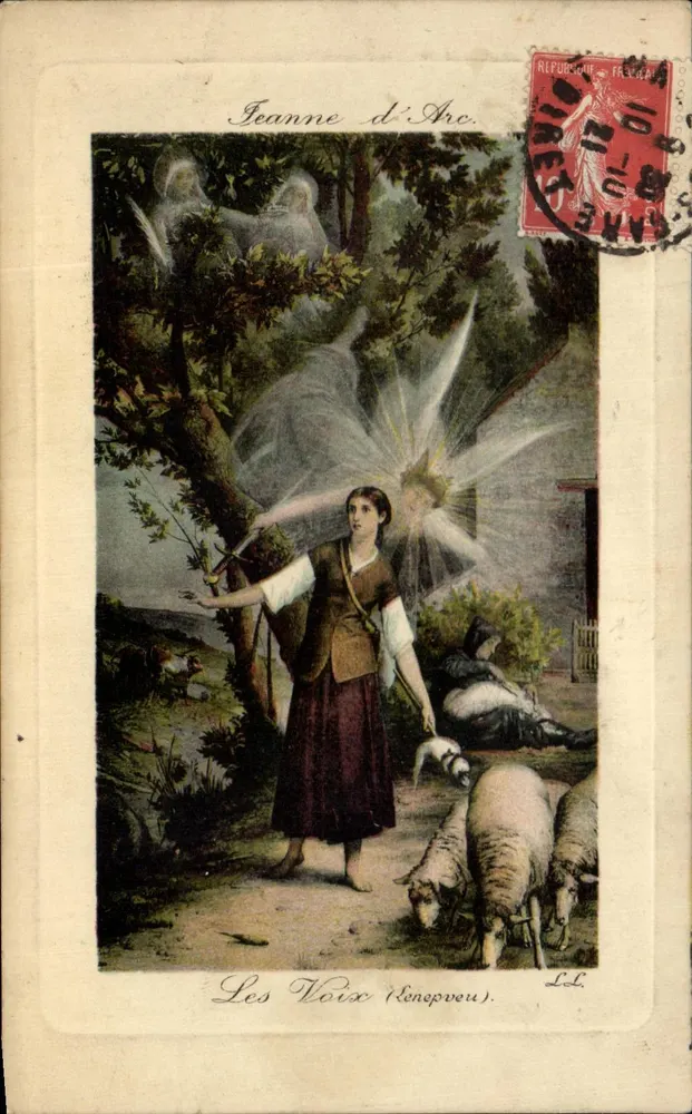 Jeanne d'Arc — Les Voix (Senepveu) — L.L. (Verleger) - Vorderseite