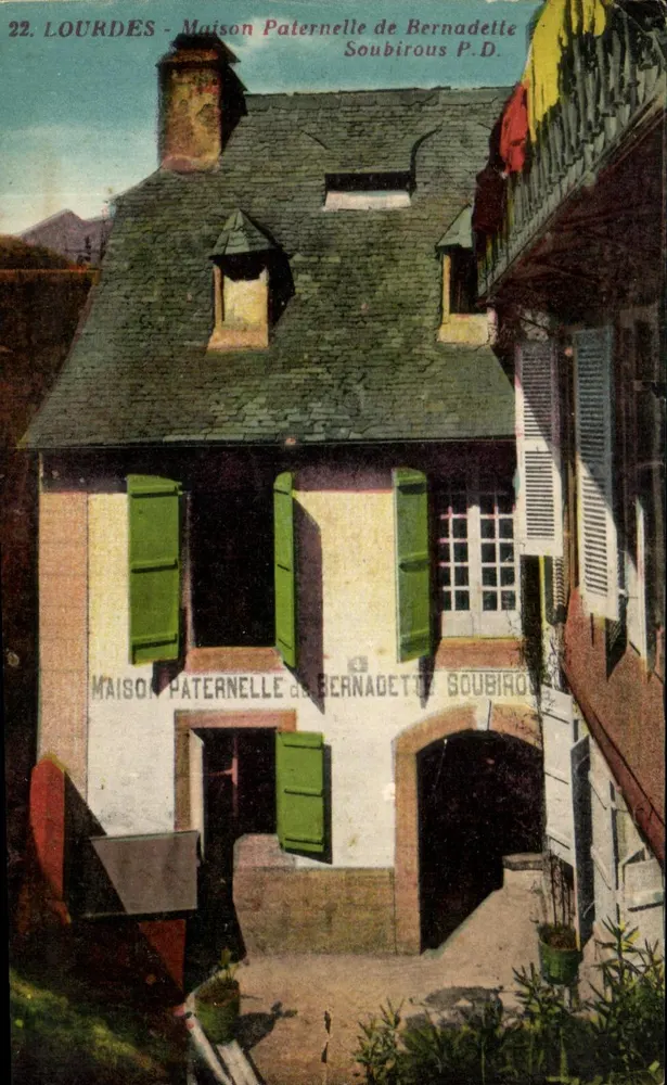 Lourdes - Maison Paternelle de Bernadette Soubirous P.D. - P. Douet - Vorderseite