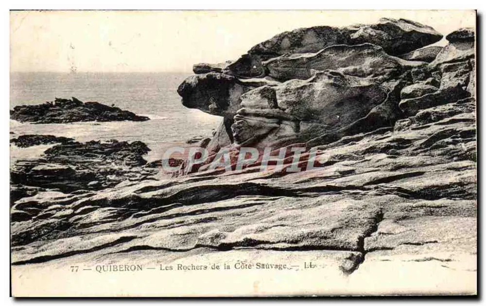 Quiberon — Les Rochers de la Côte Sauvage — LL - Vorderseite