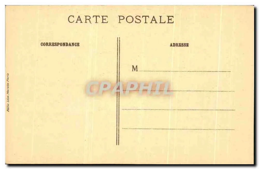 A Sepultura — Quentin Metsys — Museu de Anvers — J.E. Bulloz, Editor, Paris - Verso