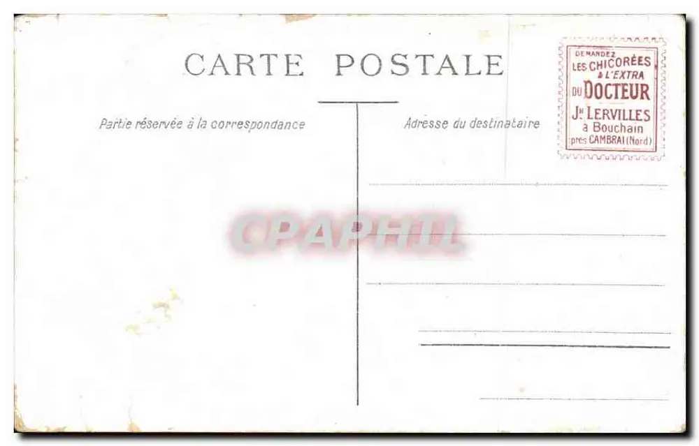 La Joconde — portrait de Léonard de Vinci — éditeur non visible - Rückseite
