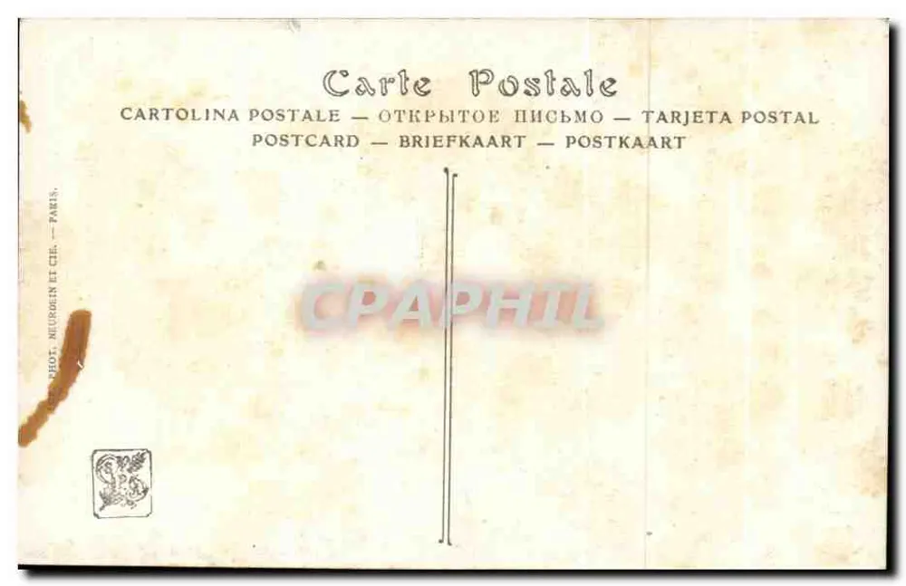 Christus auf dem Berg — Johannes, Kapitel XIII — E. DEBAT-PONSAN - Rückseite