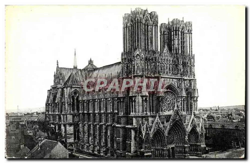 Reims - A Catedral de Reims — Edições da Catedral, n°9 - Frente