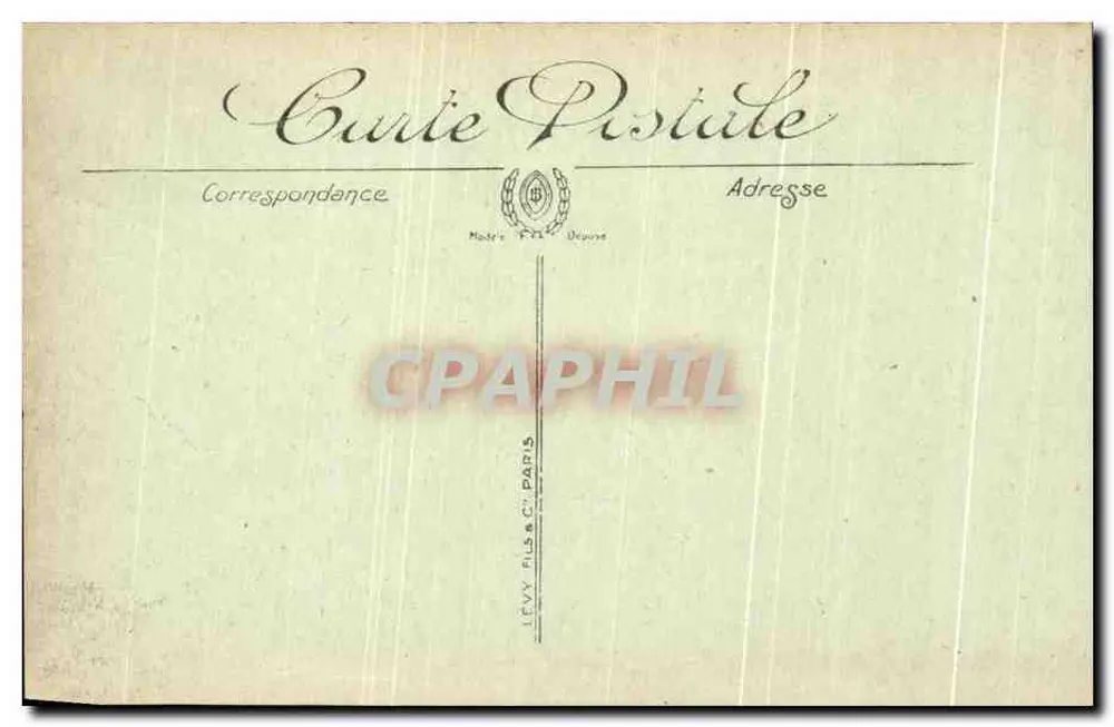 Rue stretta a Parigi — commercianti di lana — editore Levý fils & Cie, Parigi - Verso