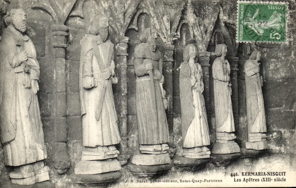 I Apostoli — XIII secolo — J. B. Barat, editore fotografico, Saint-Quay-Portrieux - Recto