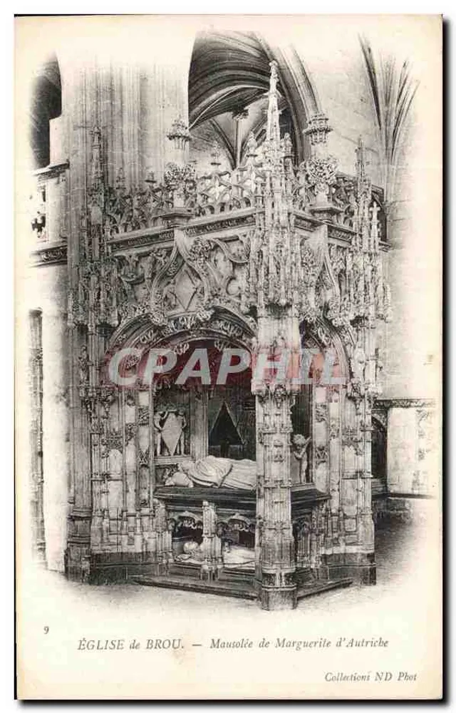 Kirche von Brou — Mausoleum von Margarete von Österreich — ND Phot Collections - Vorderseite